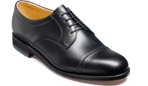 Barker Staines Toe-Cap Shoe -  Black Calf