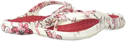 Bata Womens Red Hawaii Slippers, Size 6 UK - 5715306