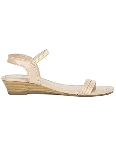 Bata Women's June Sandal Beige 5 Kids UK (5618219)