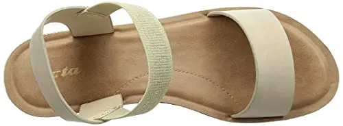 Bata Women's Speed with Lace Beige Sandals -5 UK (6618806)