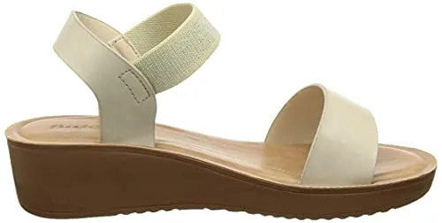 Bata Women's Speed with Lace Beige Sandals -5 UK (6618806)