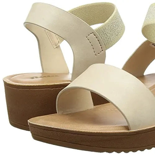 Bata Women's Speed with Lace Beige Sandals -5 UK (6618806)