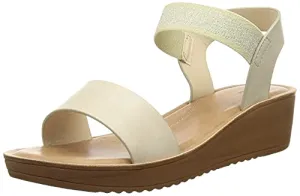 Bata Women's Speed with Lace Beige Sandals -5 UK (6618806)