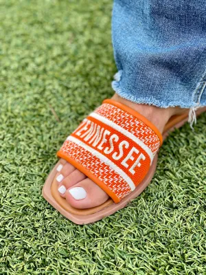 Bobbie Game Day Sandals - Tennessee Orange