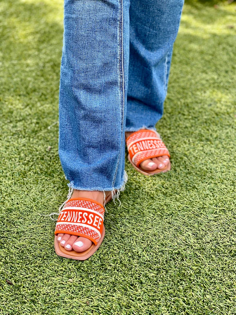 Bobbie Game Day Sandals - Tennessee Orange