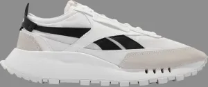 Classic leather legacy 'white black' Reebok sneakers, white