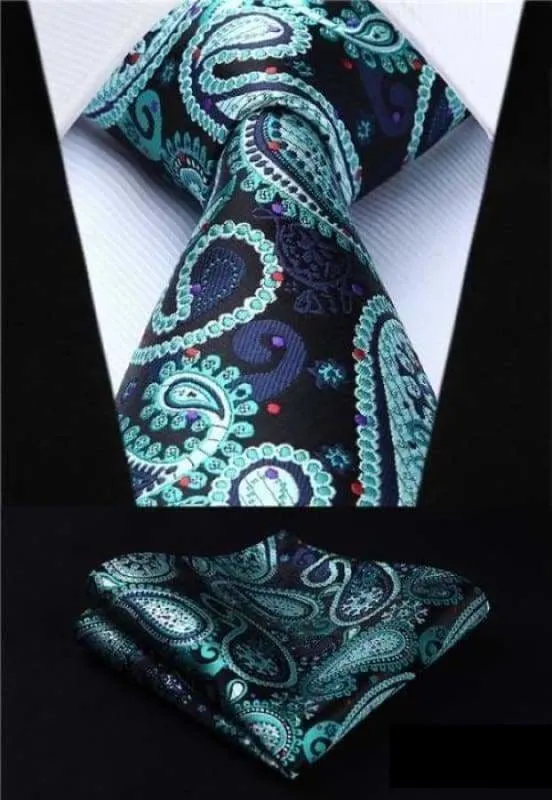 Classic Woven Silk Necktie Set