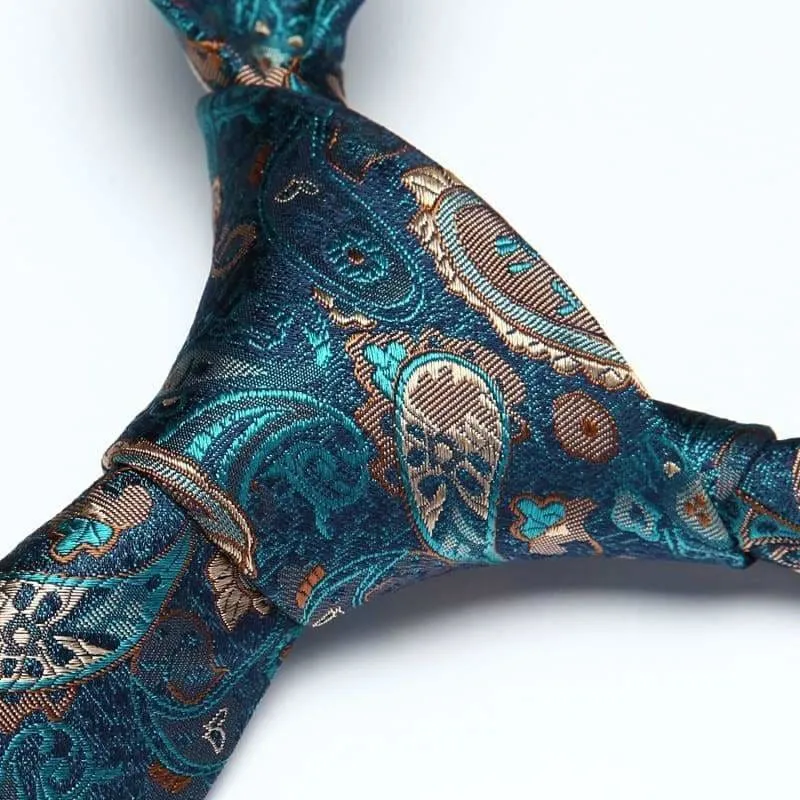 Classic Woven Silk Necktie Set