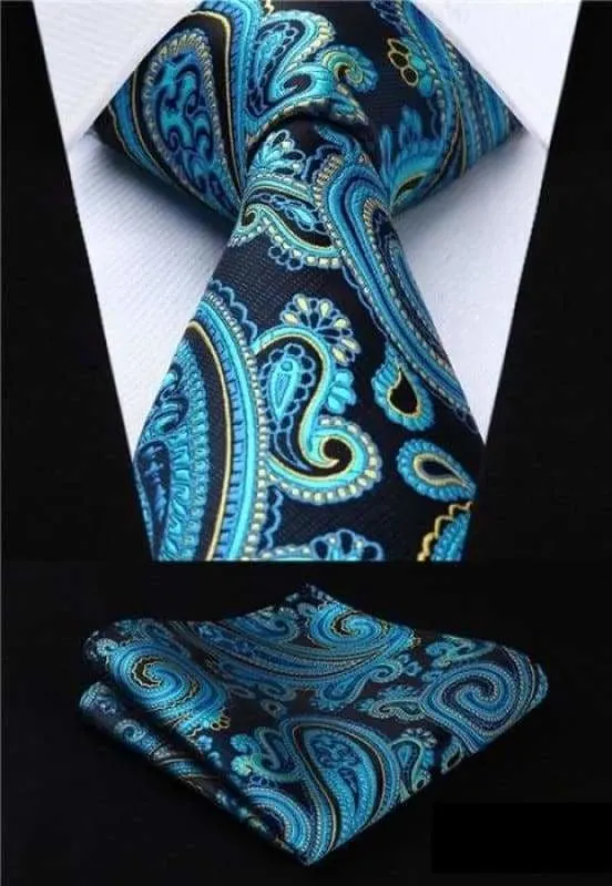 Classic Woven Silk Necktie Set