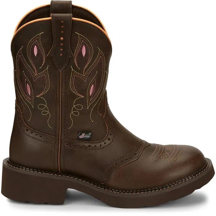 Justin Women's Gemma Round Toe Western Boot