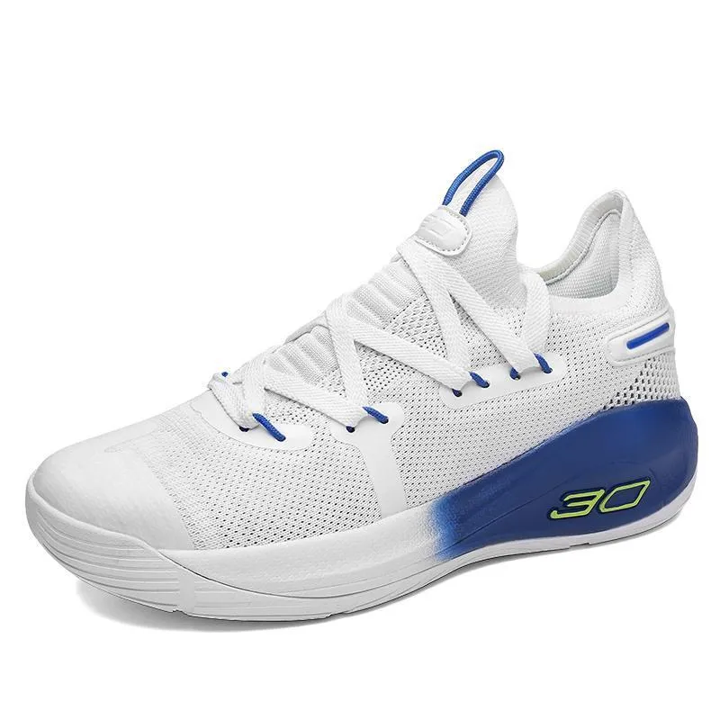 Low Top Basketball Shoes Men And Women Lightweight Shock Absorption Soft Bottom