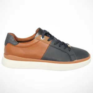 Men Melrick Sneaker (Navy Blue & Brown)