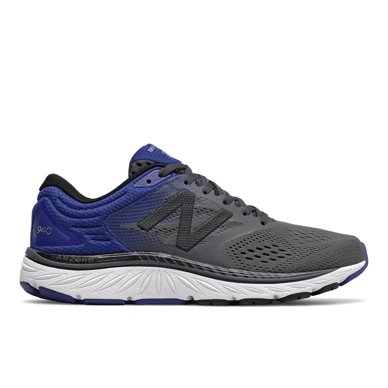 Men's New Balance 940v4 Color: Magnet with Marine Blue