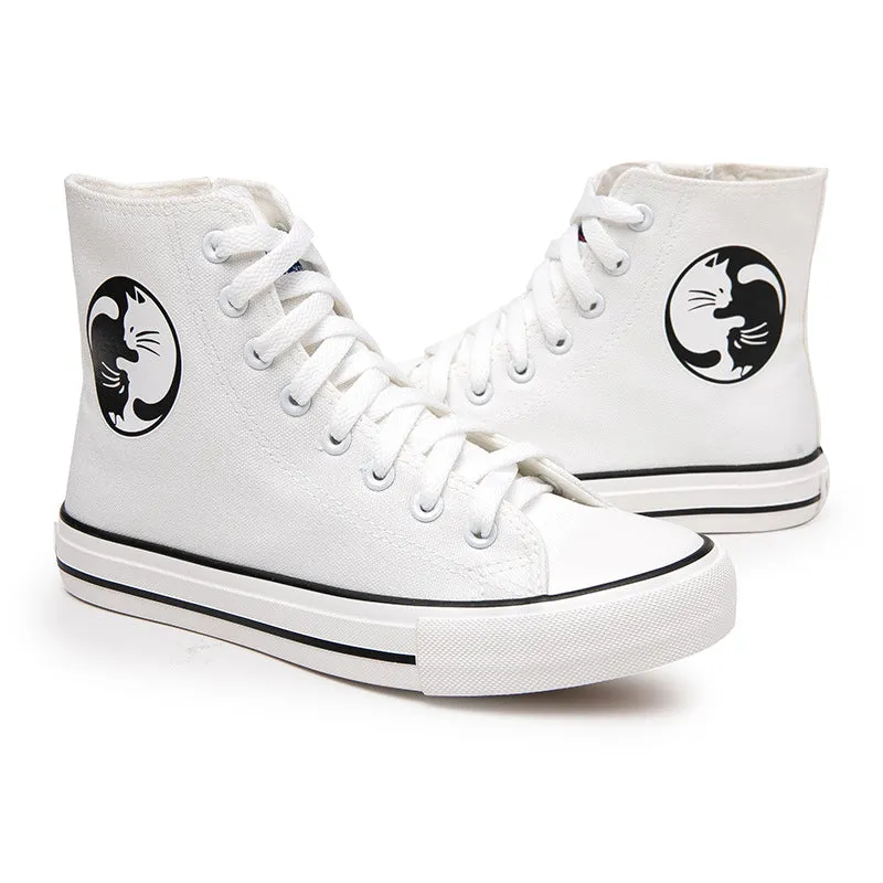 Owlkay Casual   Breathable High-Top Shoes