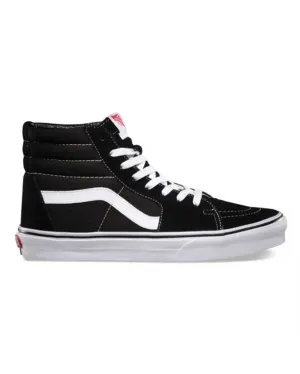 Sk8-Hi Shoes - Black/Black/White