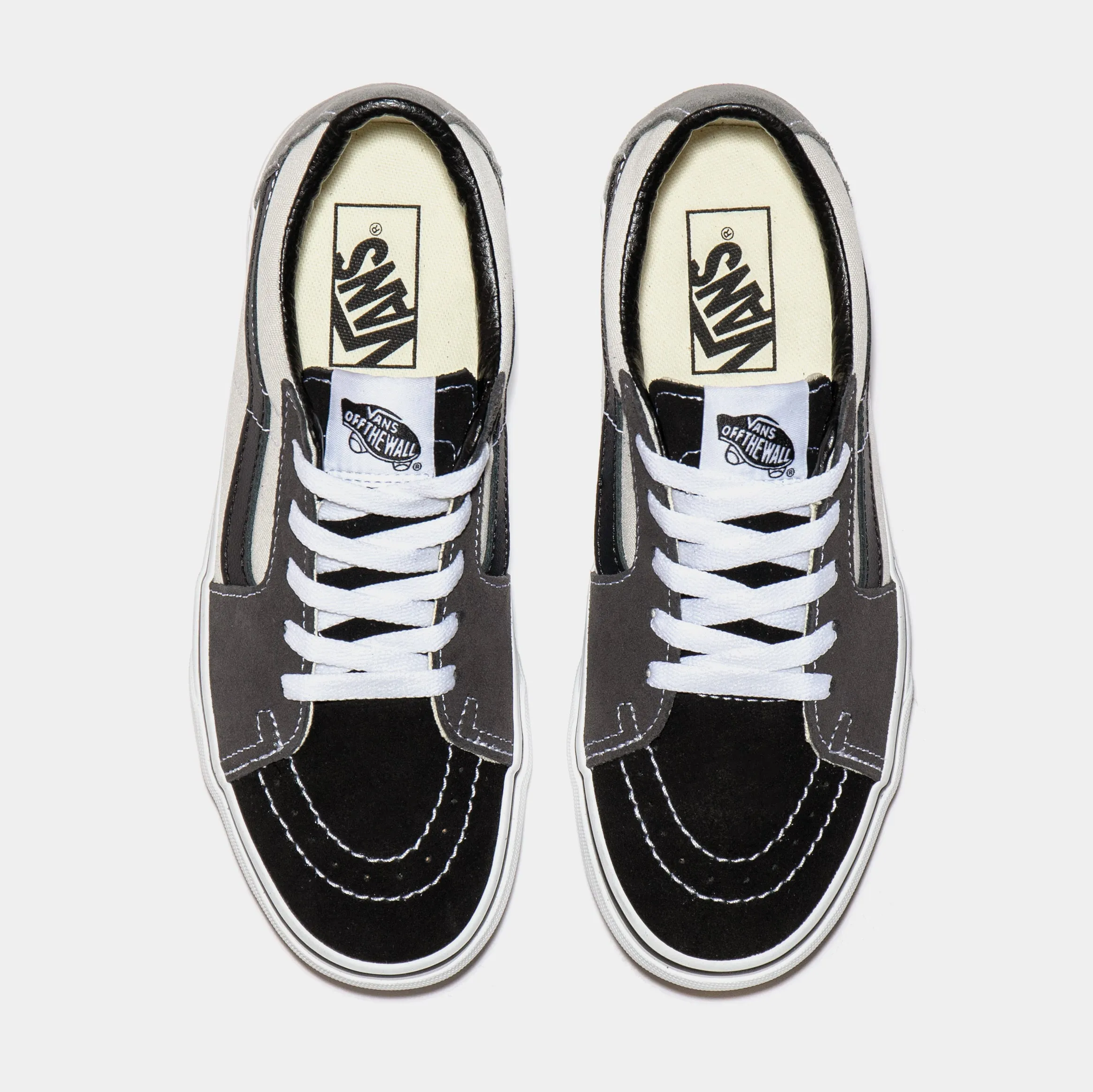 SK8-Low Mens Skate Shoes (Black/White)