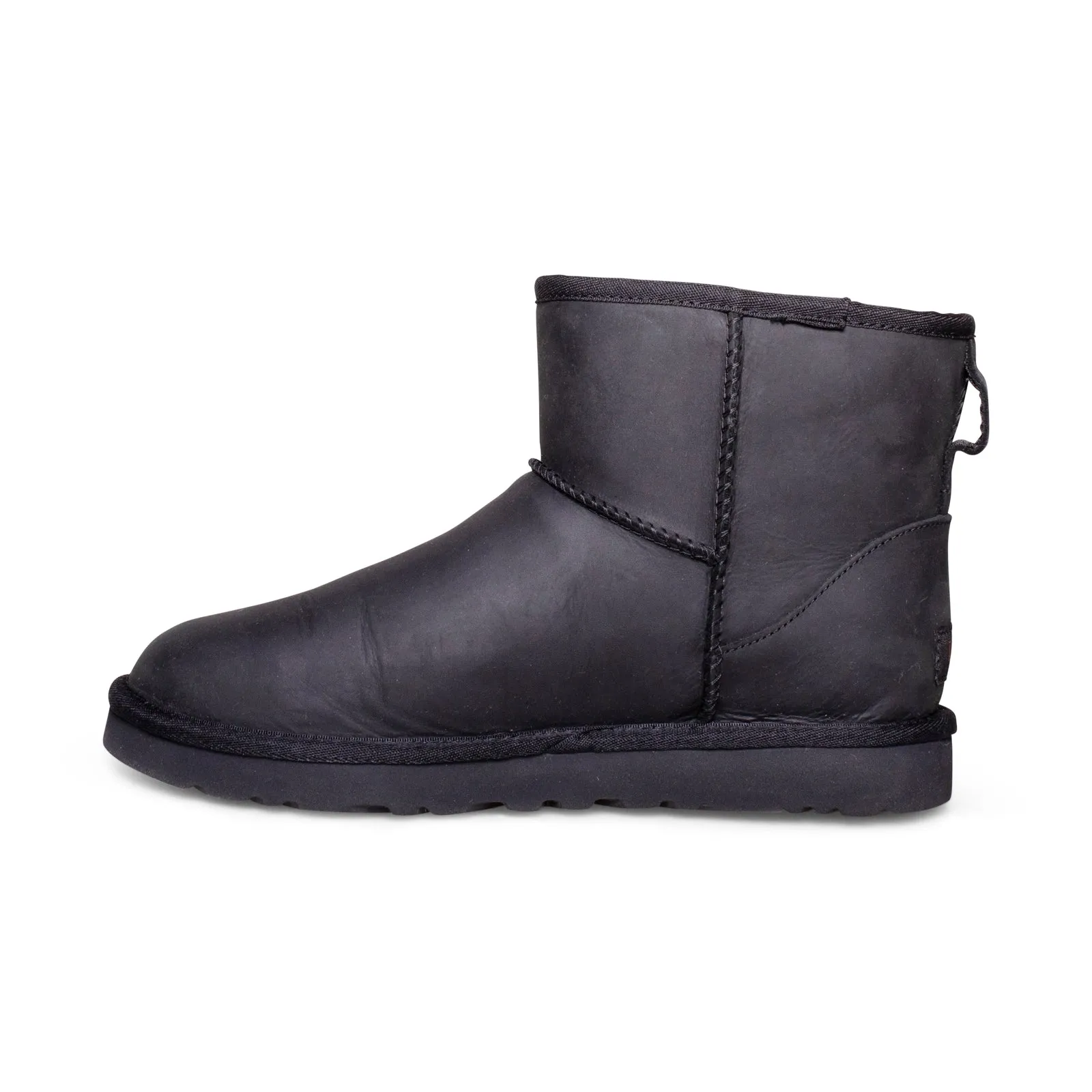 UGG Classic Mini Leather Black Boots